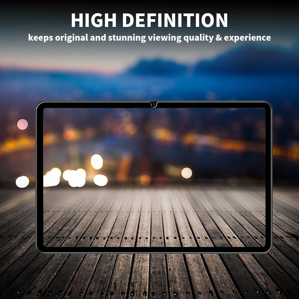 (2 Pack) Tempered Glass Screen Protector For AEEZO 10.1 Inch Android 14 Tablet
