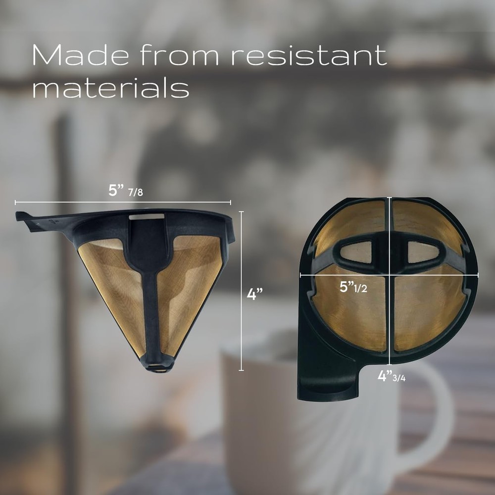 Original Replacement Permanent Reusable Filter for Ninja Coffee Bar Glass The...