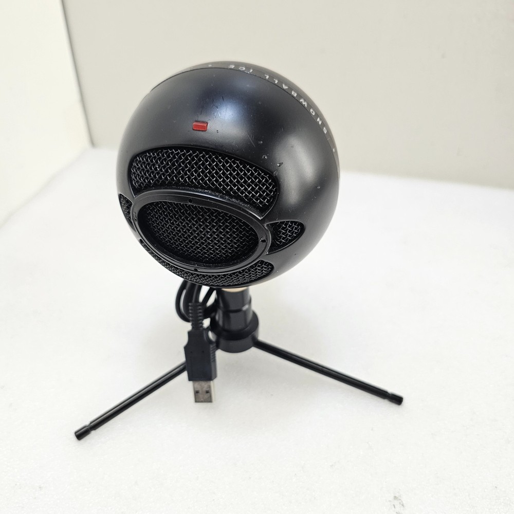 Blue Snowball Ice Usb Mic For Recording & Streaming On Pc & Mac w/ USB Cable
