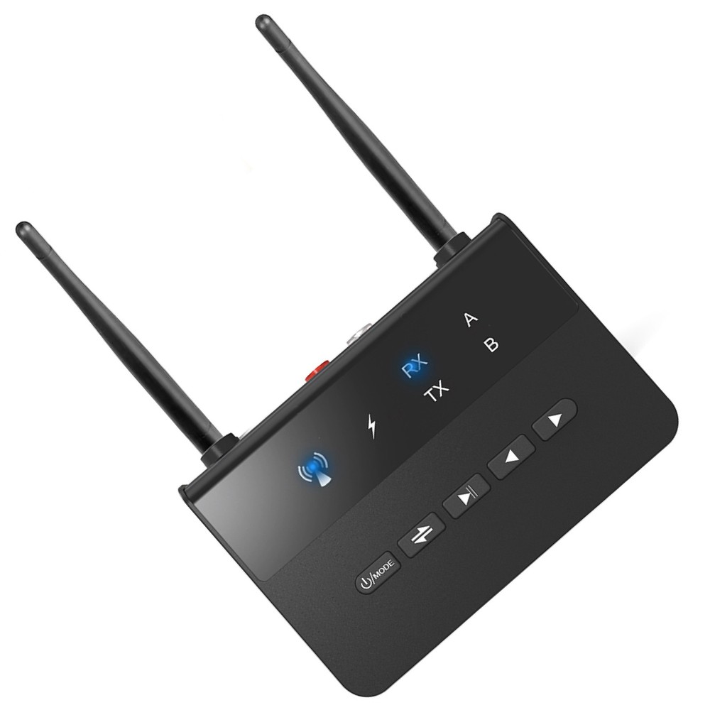 Wireless Bluetooth RCA Transmitter Receiver Audio Adapter 3.5mm AUX Jack TV PC