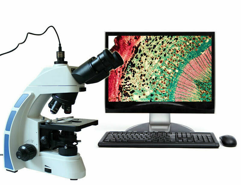 5MP USB CCD Video Digital Camera Microscope Electronic Eyepiece w Micrometer