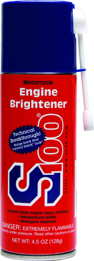 S100 Motorcycle Engine Brightener Cleaner Restoring Spray 4.5oz
