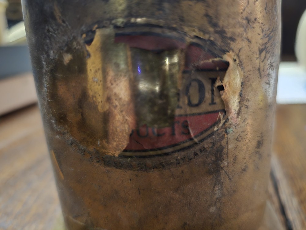 Antique empty Brass Torch