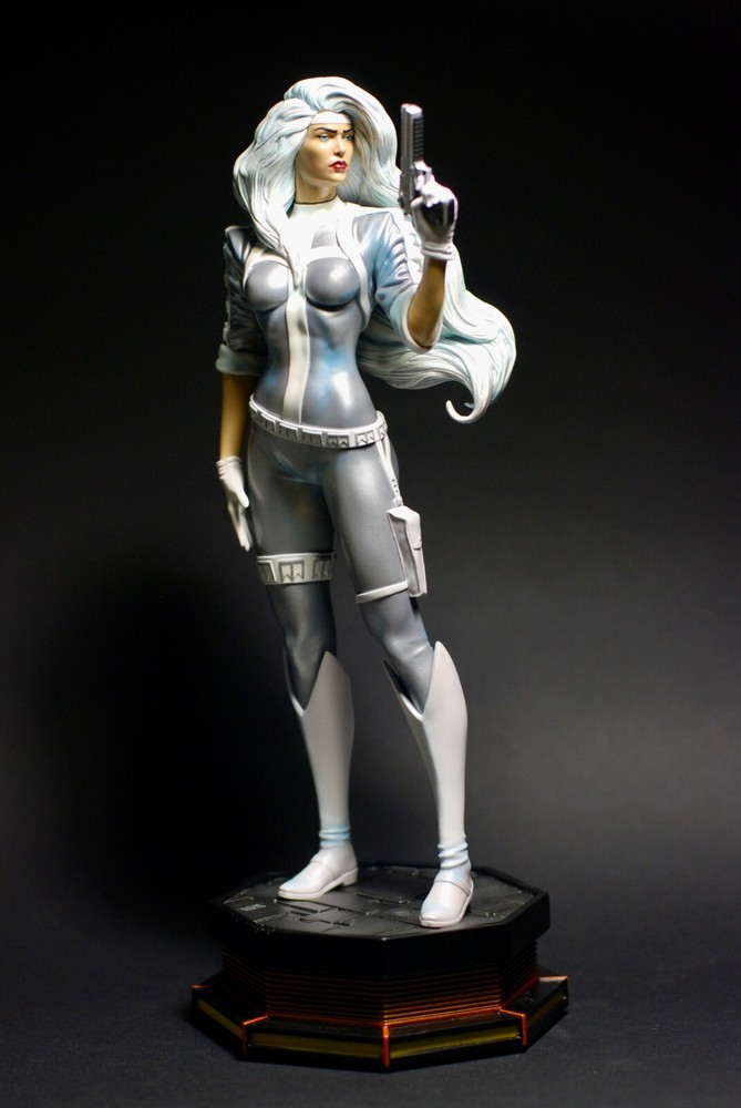CUSTOM INSPIRED BY SILVER SABLE WILD PACK RESIN STATUE BOWEN SCALE ✨