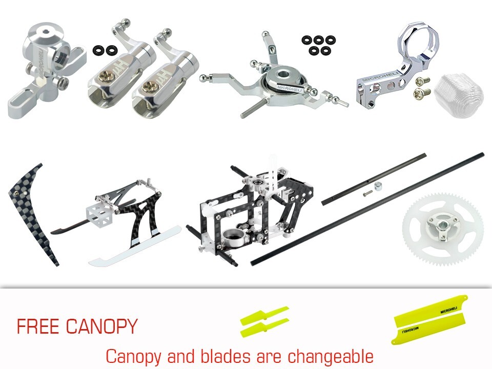 Microheli CNC Performance Package - BLADE NANO S2 / S3