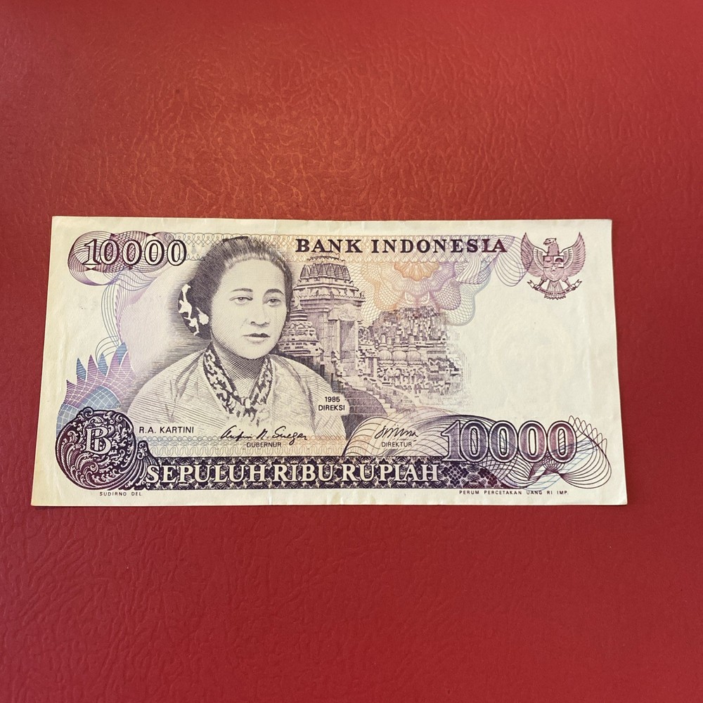Indonesia- 10.000 Rupiah-1985