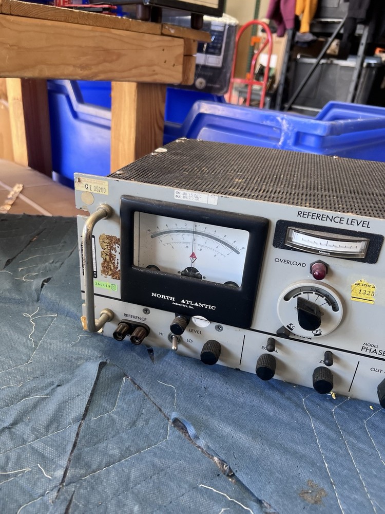 North Atlantic 301 Phase Angle Voltmeter AS IS