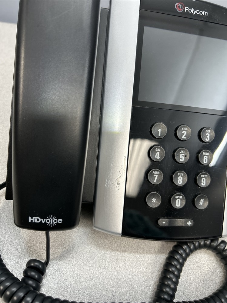 Polycom VVX 500 Gigabit IP LCD Desk Set Phone PoE