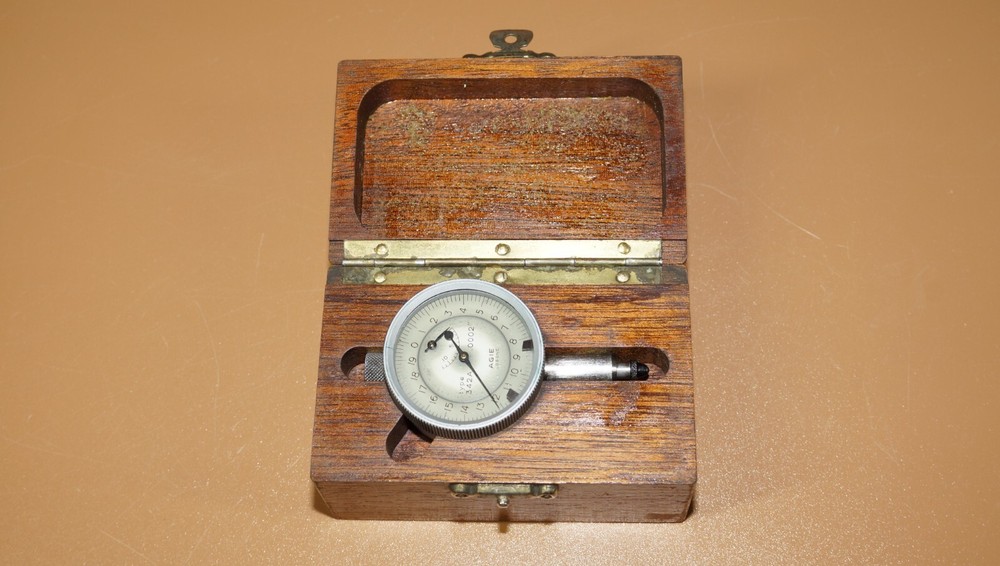 Compac Agie Losone Type 342A Dial Indicator .0002" Switzerland
