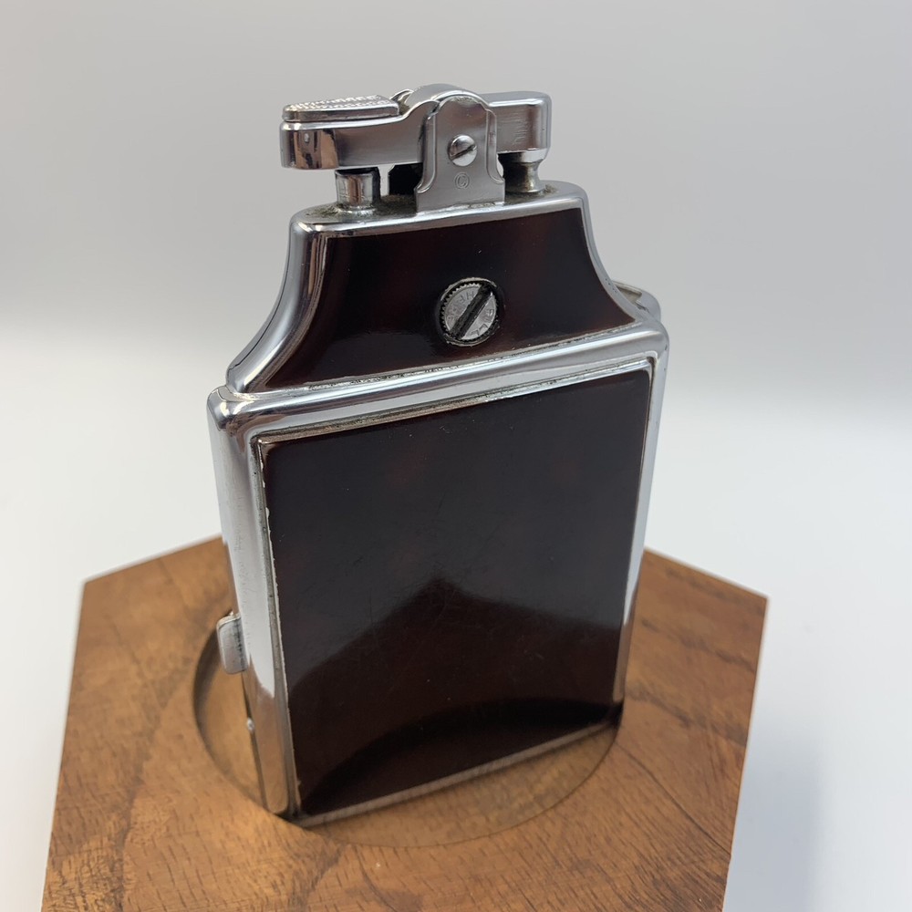 VINTAGE 1940's ART DECO RONSON MASTERCASE LIGHTER & CIGARETTE CASE