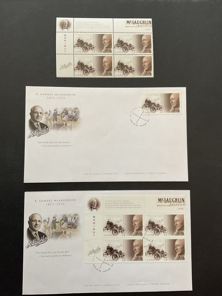 2008 Canada # 2284 , ROBERT SAMUEL MACLAUGHIN SET .