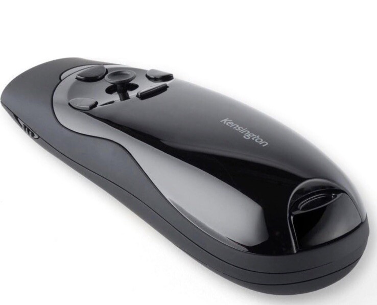 Kensington Expert Wireless Presenter with Red Laser Pointer and Cursor Control