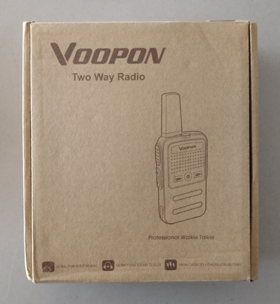 Voopon 2 way radio set