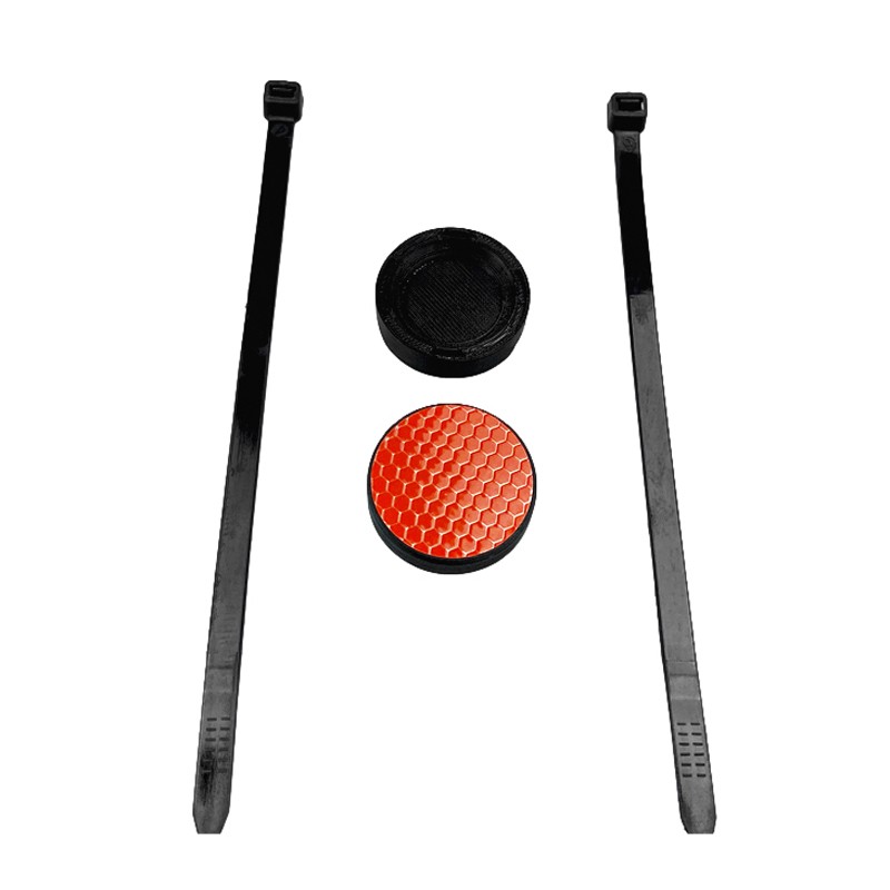 Bicycle Anti-lost Protector Bike Mount Bracket W/ Reflector For AirTag Tracker b