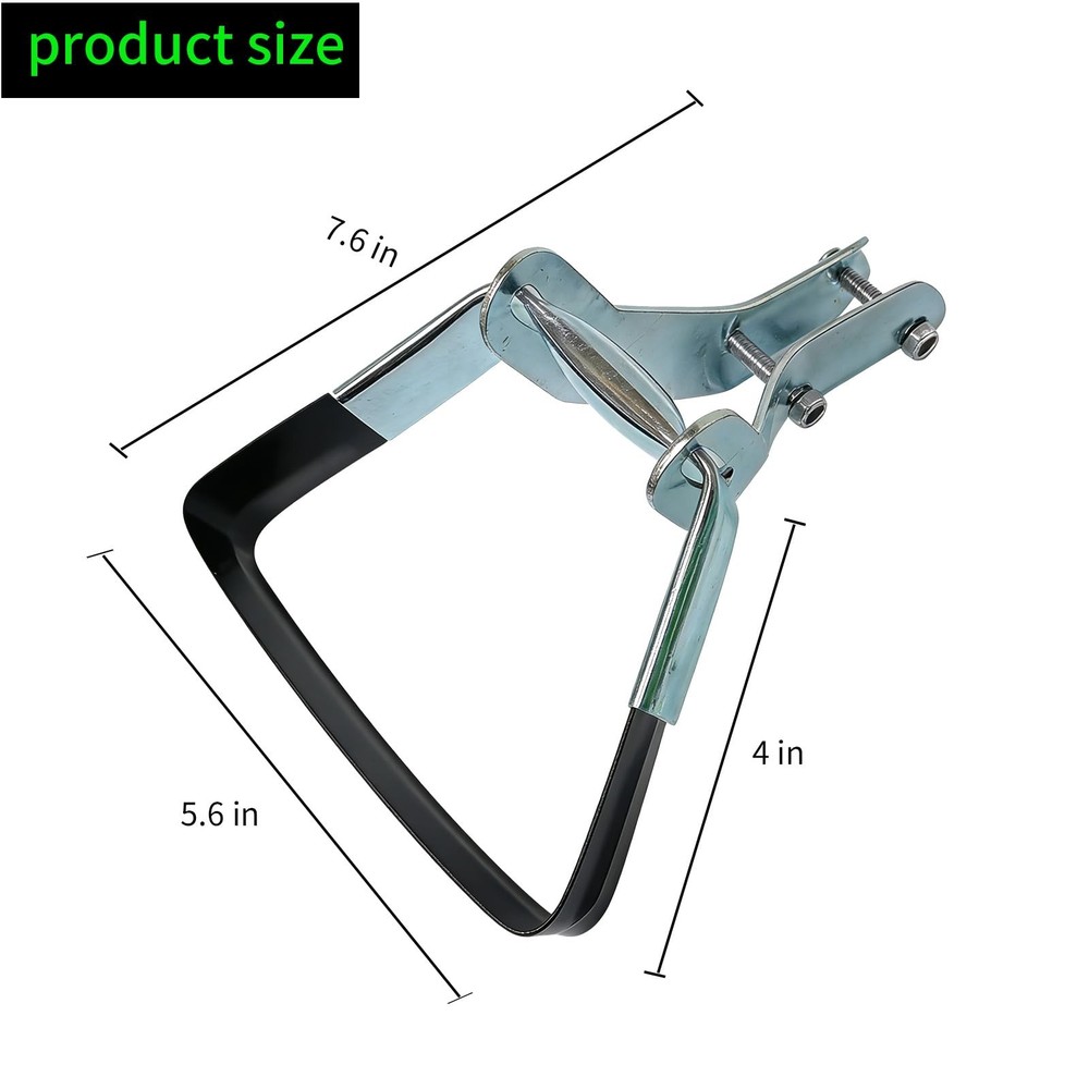 Garden Tool Stirrup Hoe Hula Replacement Heads Adjustable Scuffle Hoes Loop W...