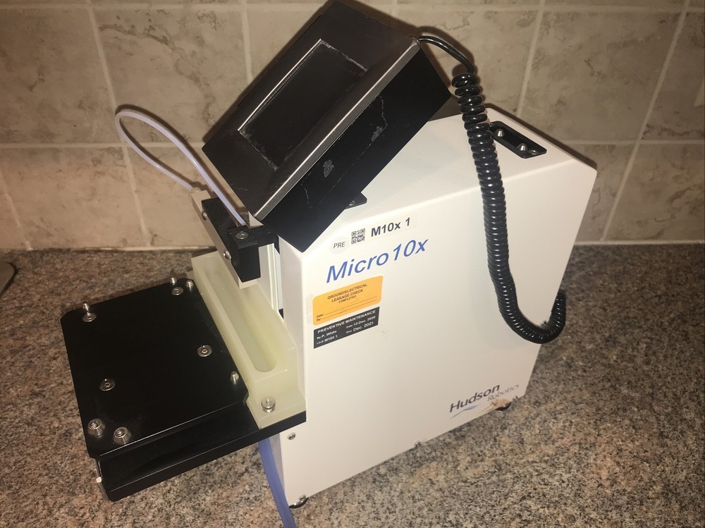 HUDSON ROBOTICS MICRO MC 10X MICROPLATE REAGENT DISPENSER / No Power cable