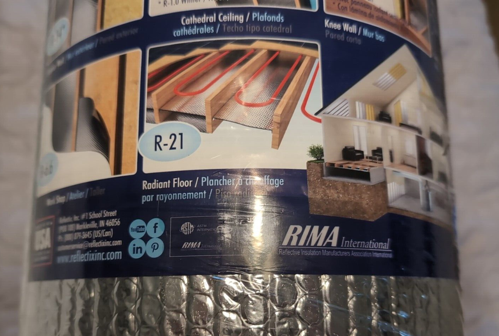 Reflectix 16"X25' Rflc Insulation Staple Tab