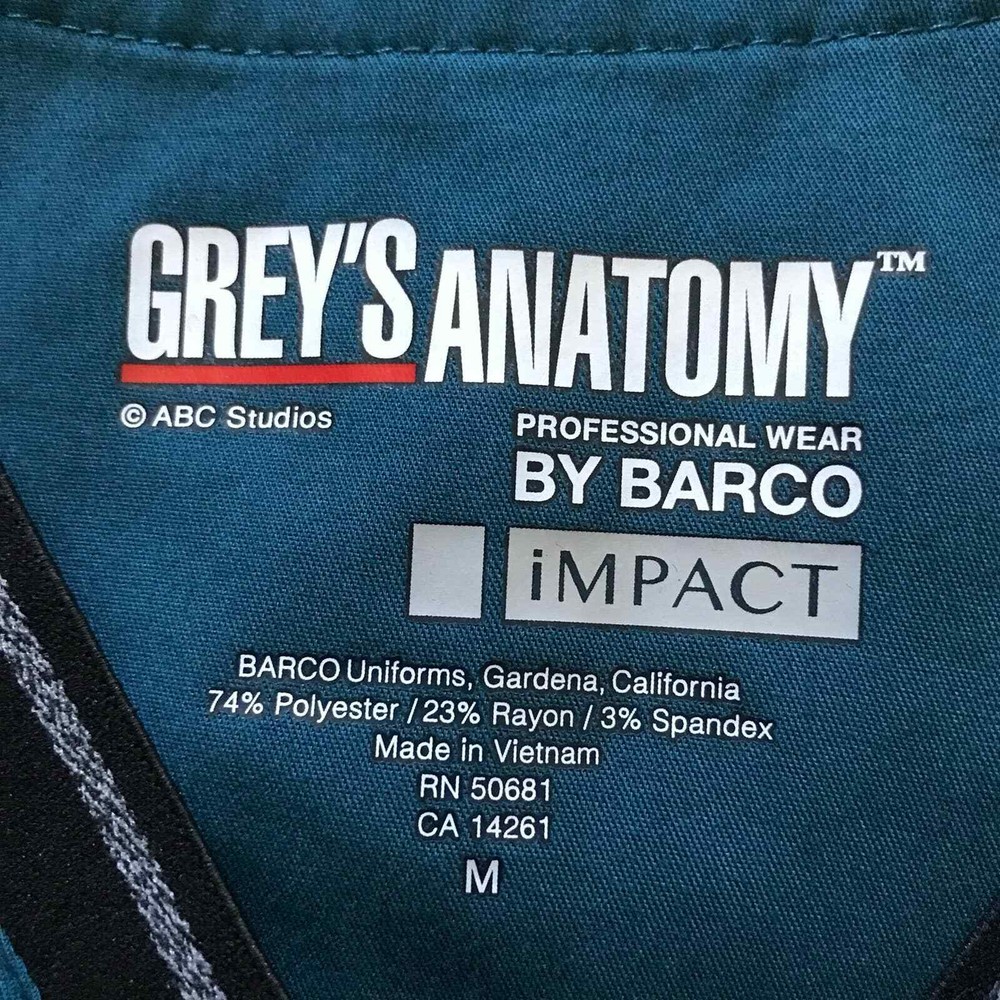 Grey’s Anatomy Impact By Barco Size Medium Scrub Set