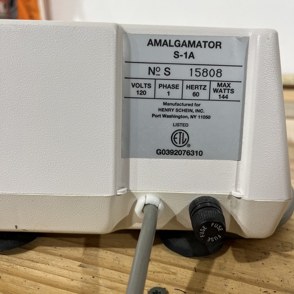 Henry Schein Titration Amalgamator
