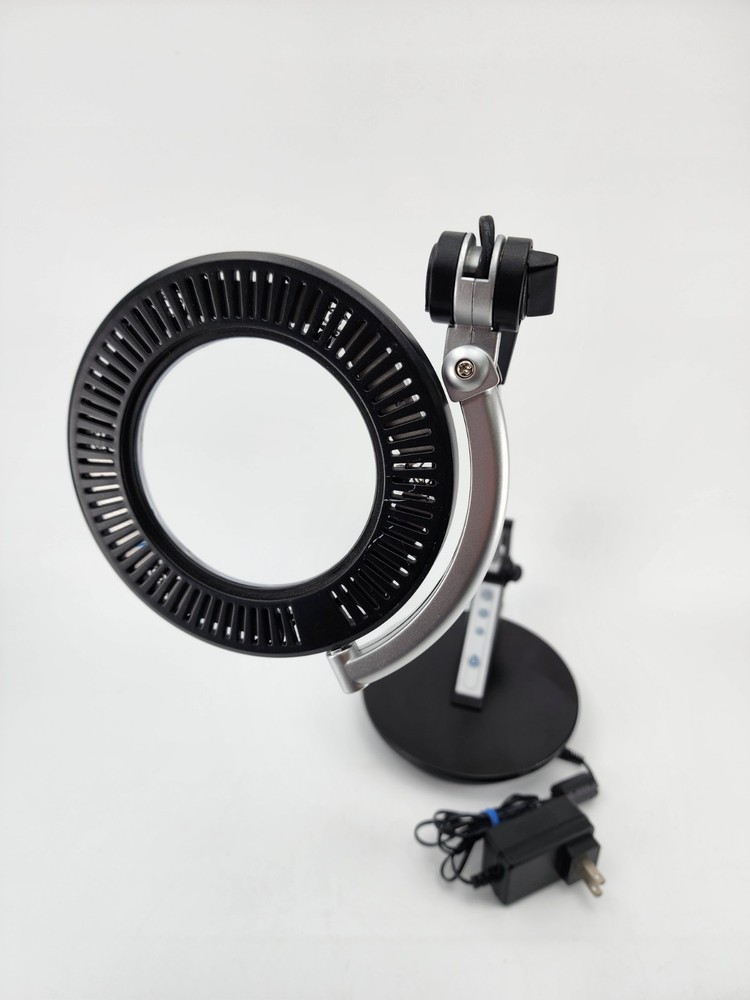 Intertek LED Ring Light Lamp • Dimmable With 3 Settings