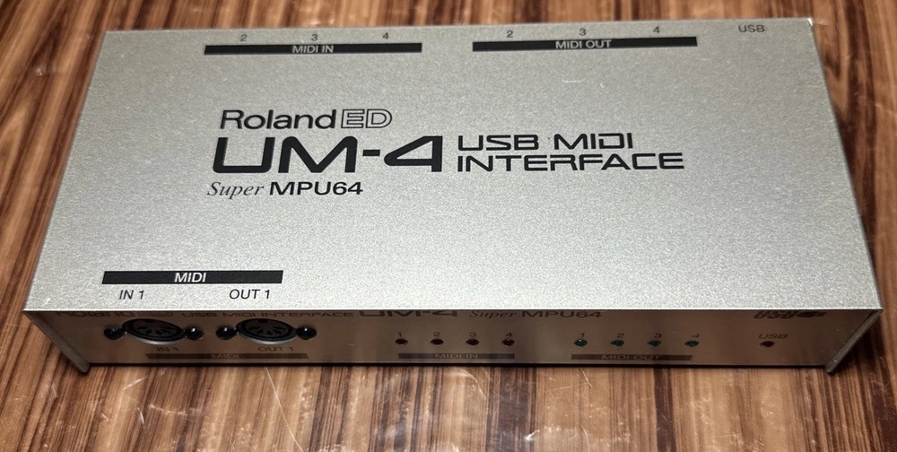 Roland ED UM-4 SUPER MPU64 USB MIDI Interface