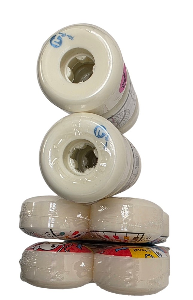4 Skateboard Wheels Mixed Ricta Vortex Clone Alien Workshop 53mm, 54mm