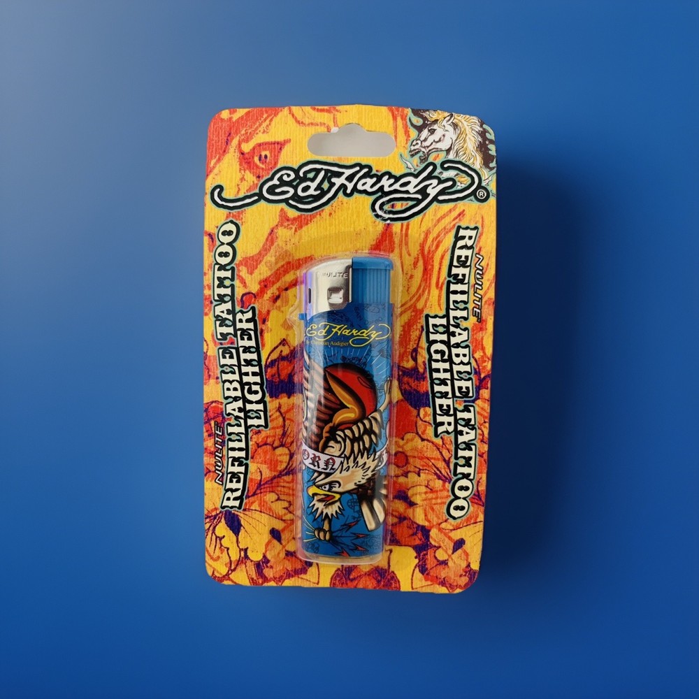 Ed Hardy Refillable Tattoo Lighter *Eagle Theme and Design*