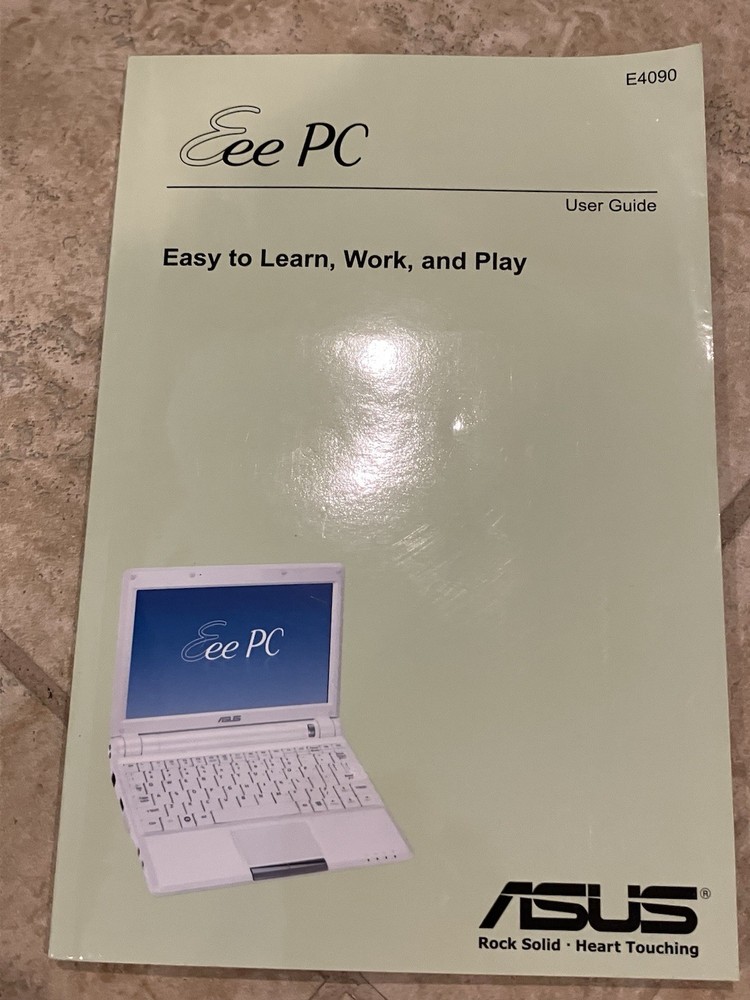 Eee PC 900 series asus User Guide