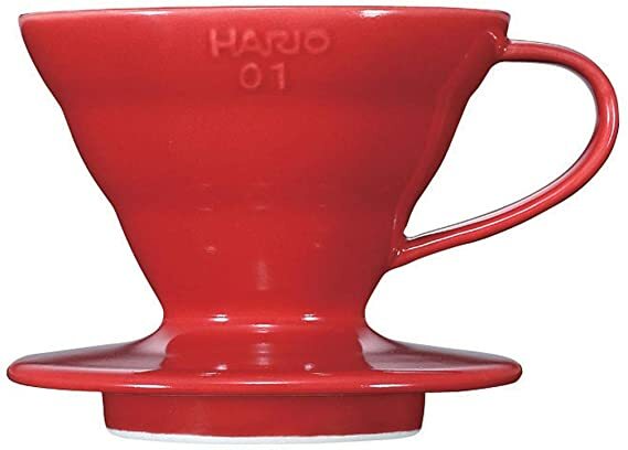 HARIO V60 Transparent Coffee Dripper Only Ceramic