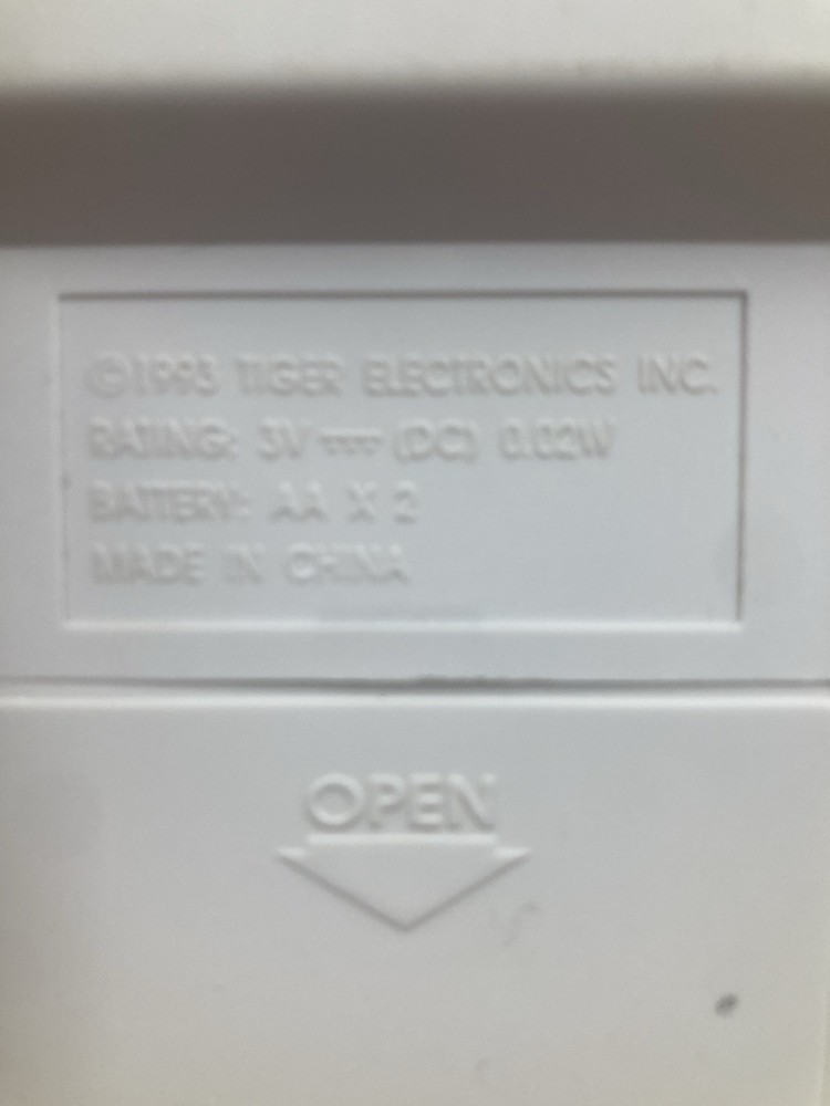 Tiger Electronics 3D Blade Skating LCD Handheld Game - 1993