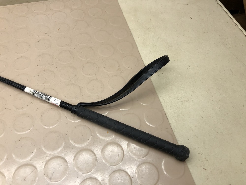 Black Riding Crop Horse Whip