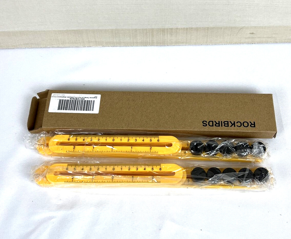 RockBirds Angle Template Ruler-Angle Measurement Tool-Multi Angle Ruler (2-pack)