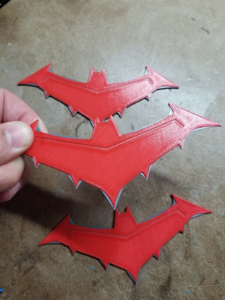 Red Hood Batarang Batman (3d printed)