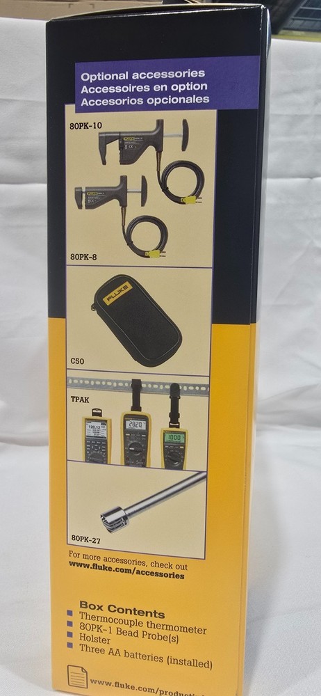 Fluke 51-2 60HZ - Handheld Single Input Digital Thermometer
