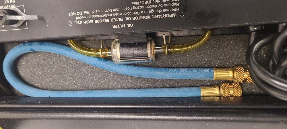 R12 Purity Analyzer Vintage Untested