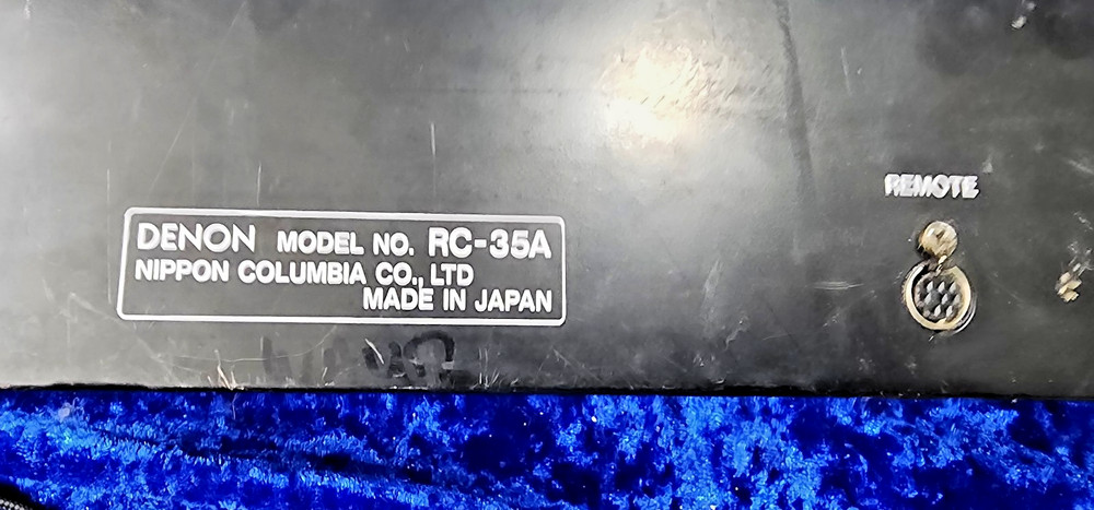 DENON DN-2000F REMOTE CONTROL UNIT RC-35A