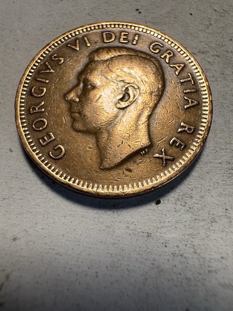 1951 Canadian Leaf Penny