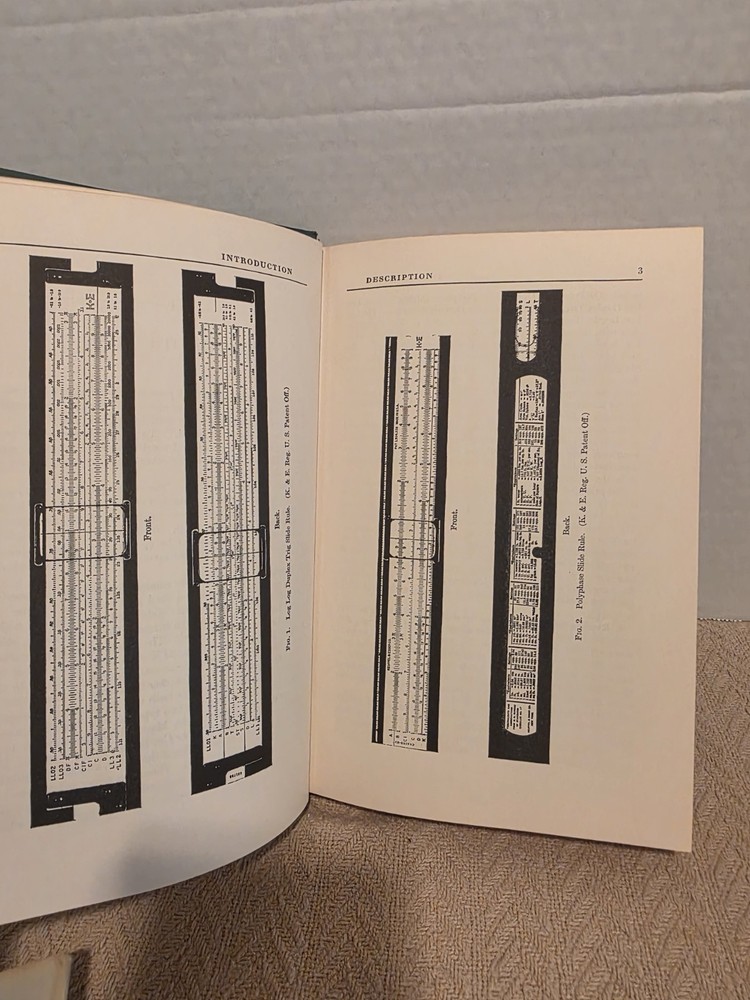 The Slide Rule - Johnson - Math/Engineering (HC, 1955)