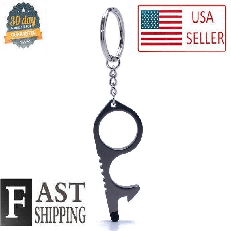 Door Pulling Sanitary Hand tool. Touch Screen stylus. Touchless Elevator Button