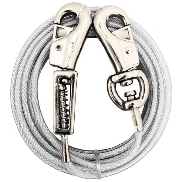 Prestige 15ft XL Dog Tie-out w Spring