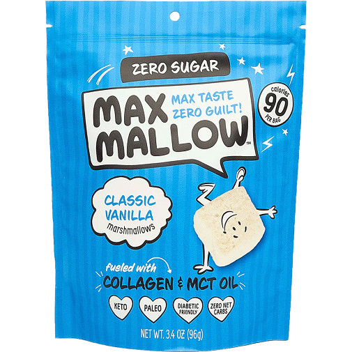 Max Mallow Zero Sugar Classic Vanilla 2 Pack