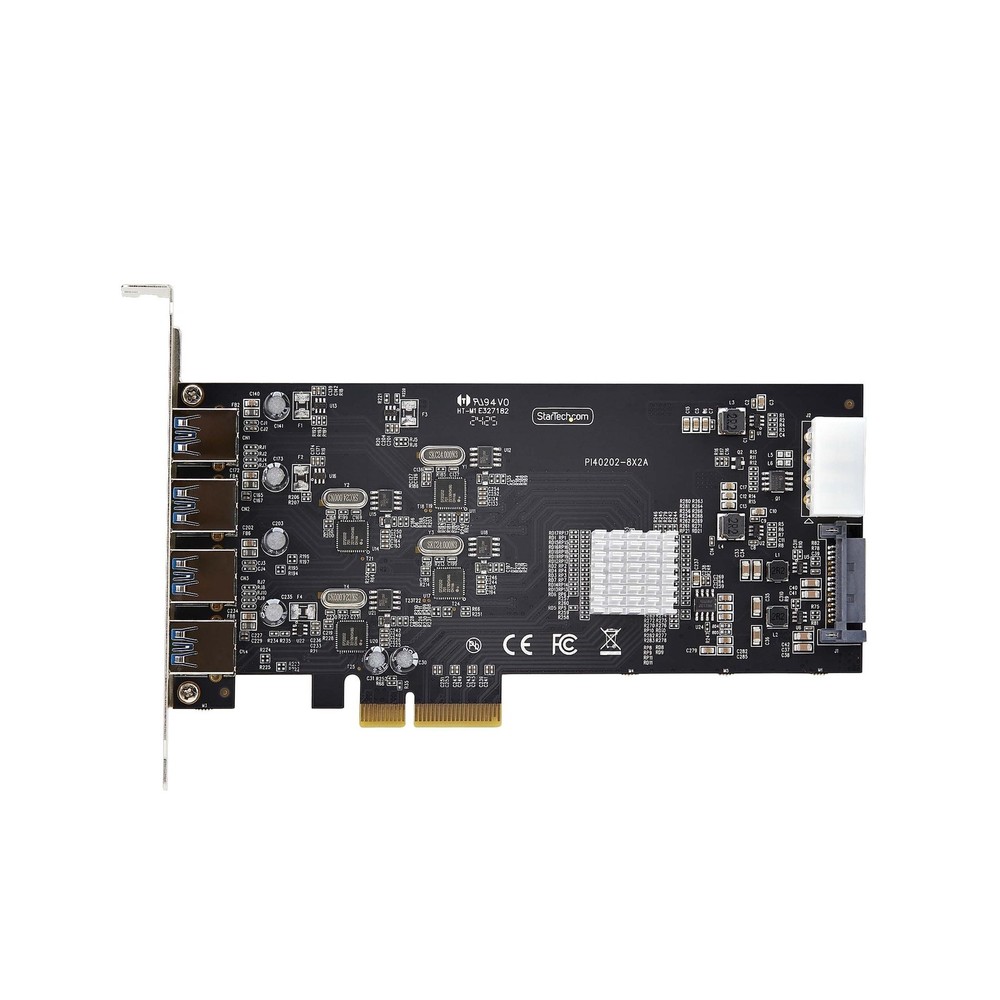 StarTech 4-Port USB PCIe Card. 4x USB-A Ports, Windows/macOS/Linux