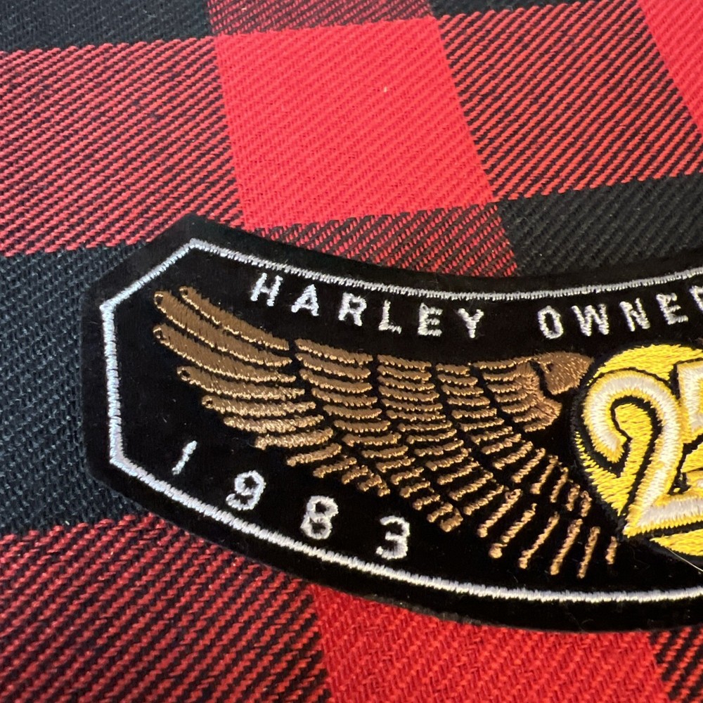 2008 Harley Davidson 25th Anniversary HOG Member Rocker Patch New