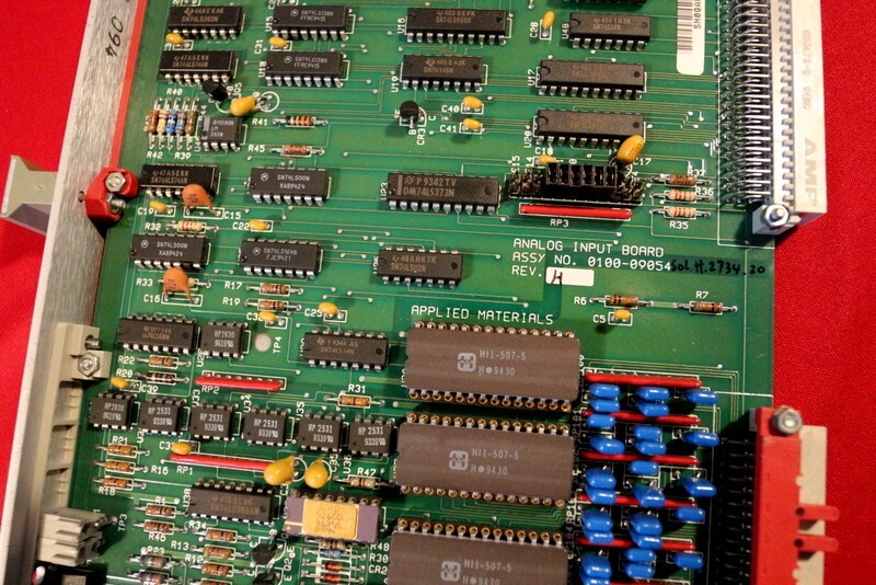 Applied Materials 0100-09054 PCB, Analog Input AMAT P-5000 CVD Etch PVD