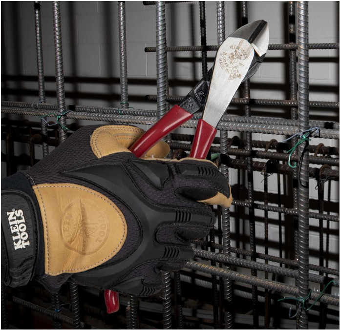Klein Tools D248-9ST Diagonal Cutting Pliers, Ironworker'S Diagonal Cutters with