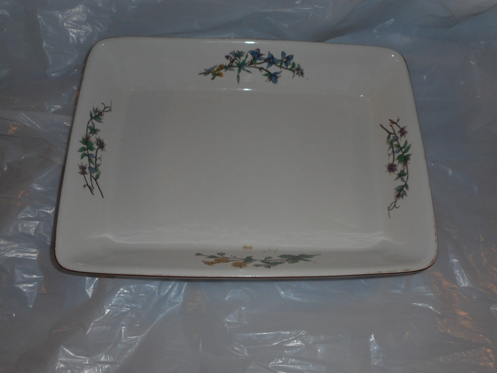 Woodhill Rectangular Baking Dish Floral Microwave Oven Dishwasher Safe