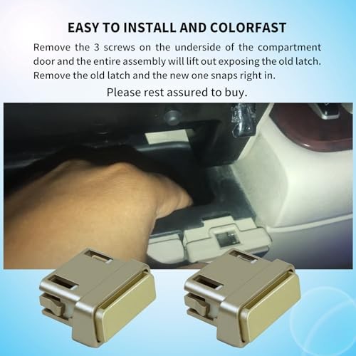 Pack Arm Rest Latch - Door Compartment Release Button Compatible 2