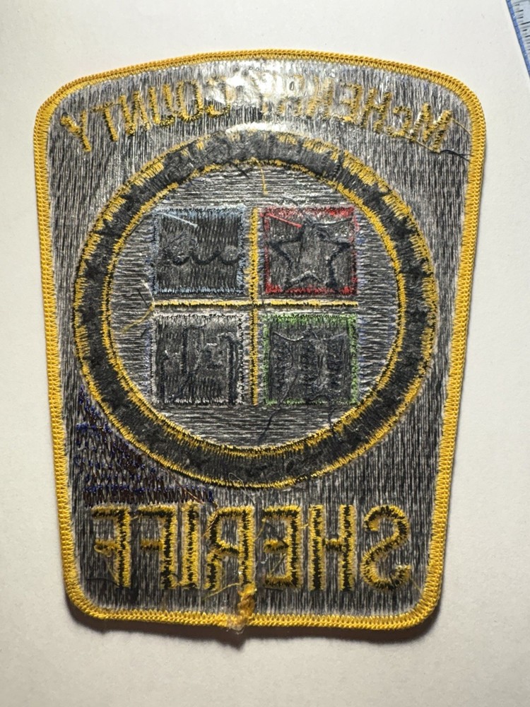 McHenry County Illinois Sheriff Patch
