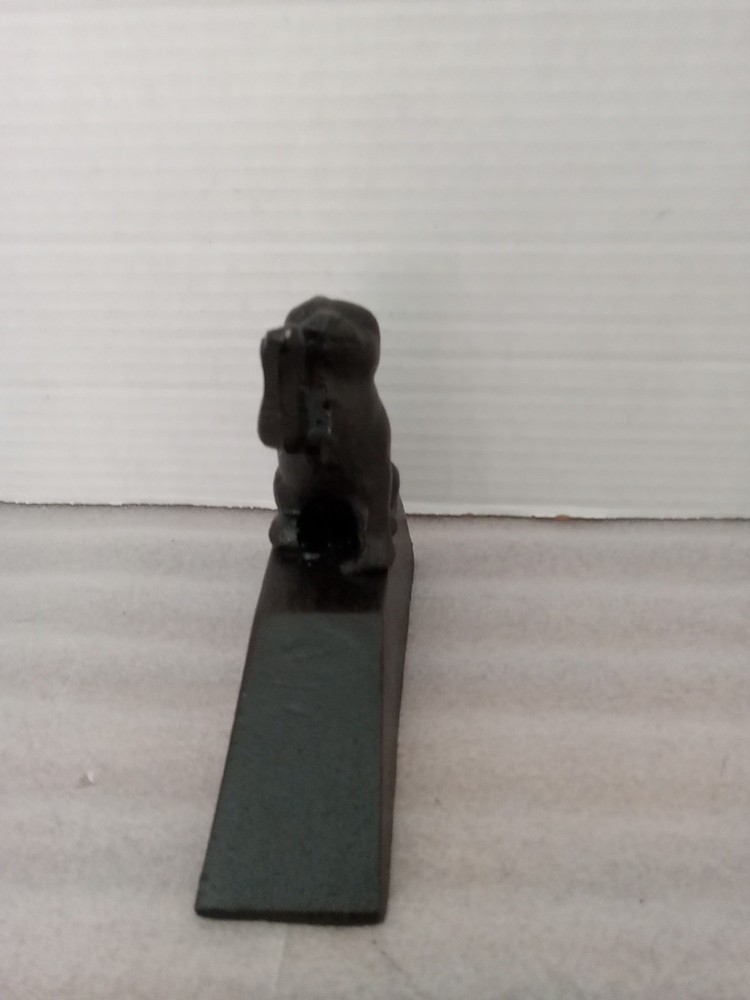 Cast Iron Cat Door Stop. Approximately 6x5