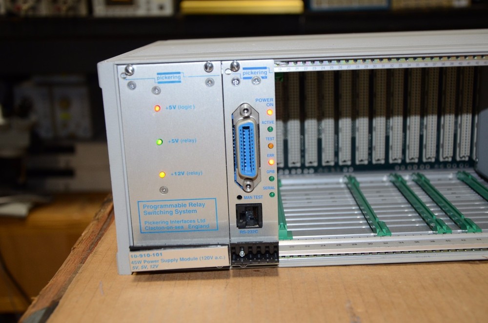 Pickering Interface Switch System 10-910 10-921-001 10-210-001 Optical Module